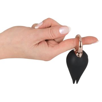 Vinger Vibrator Flutter - Zwart (OP=OP)