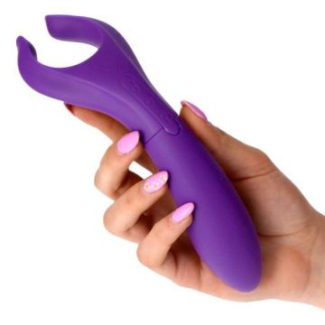 Dubbele Vibrator Special Tie - Paars