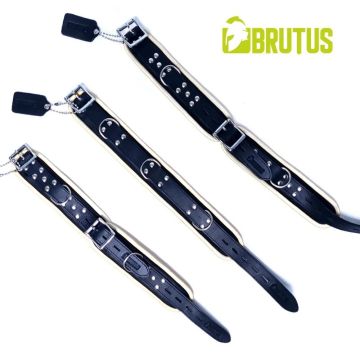 BRUTUS Leren Polsboeien - Wit