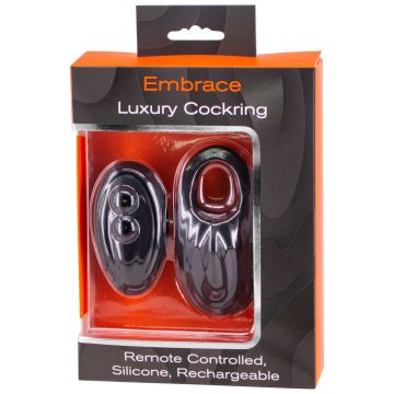 Embrace Luxury Cockring - Zwart