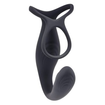 Vibrerende Buttplug met Cockring The Wrangler