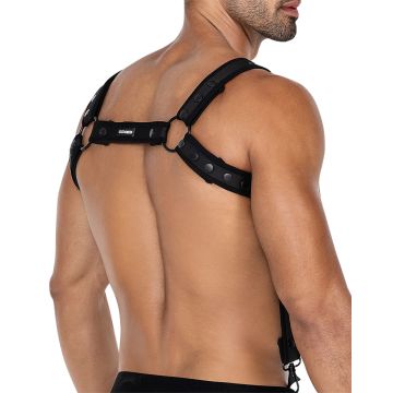 C4M Neopreen Harnas - Zwart