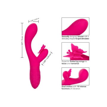 Vibrator Butterfly Kiss Flutter - Roze