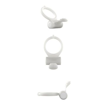 Cockring met Power Clit - Glow in the Dark