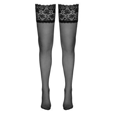 Zwarte Hold-up Kousen - Cottelli Collection