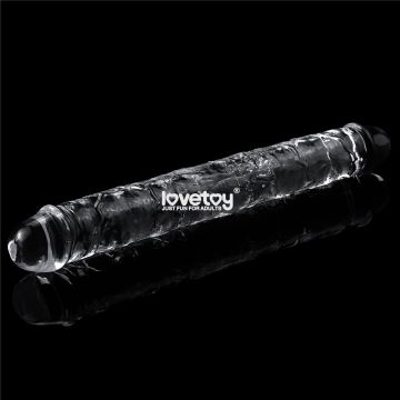 Dubbele dildo Flawless Clear