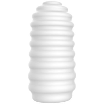 Masturbator ToyJoy Hero Medium Ribbels - Wit