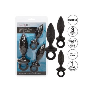 Buttplug Set Silicone Anal Probe Kit