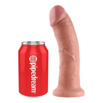 Huidkleurige realistische dildo 20 cm 