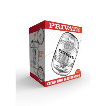 Dubbele Masturbator Clear Shot Vagina & Anus