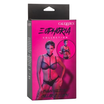 Halter Halsband Met Ketting CalExotics Euphoria Collection Chain