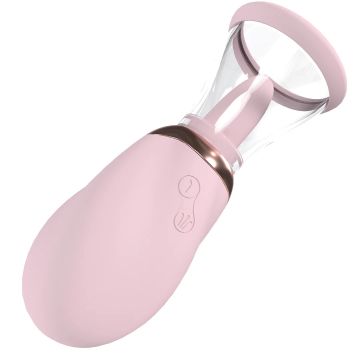 Oplaadbare Borst en Vulva Pomp Roze - Boost