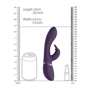 Rabbit Vibrator Cato - Paars