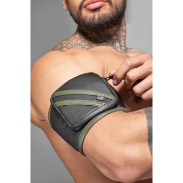 Dale Mas Biker Bicep Bandje - Zwart/Groen