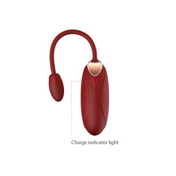 Vibrator met appbediening Oliver Pro Viotec - Rood