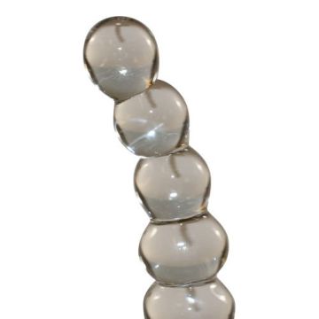 Bolvormige glazen dildo Icicles No 66
