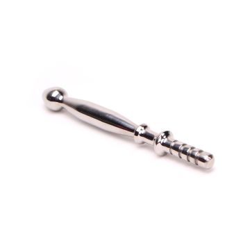 Kiotos Metalen Penisplug met Start Bal - 9.8 cm