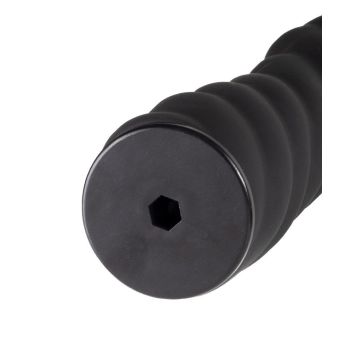 Verwisselbare Dildo voor Strap-On - Zwart