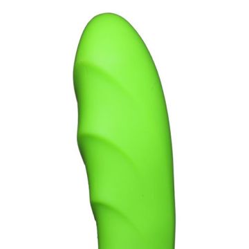 Mystim - Sassy Simon Golvende Vibrator - Lime Groen (OP=OP)