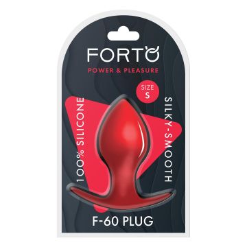 Buttplug F-60 Spade Small - Rood