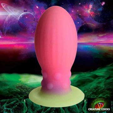 Monster Dildo Xeno Ei XL - Glow in the Dark