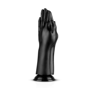 BUTTR Fisting Dildo Double Trouble Zwart - 30.7 cm