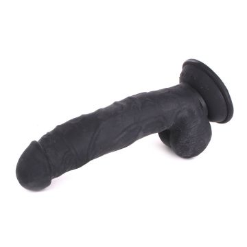 Kiotos COX Strap-On + Dildo Black 008 Zwart - 22 cm