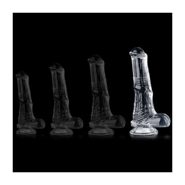 Horse Dildo Whispy XL - Transparant