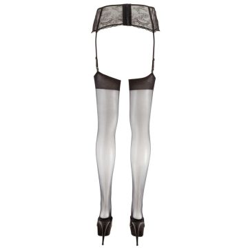 Zwarte Clip-On Kousen