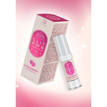 Clitorisbalsem Secret Play Clit Pwr 15ml - Aardbei