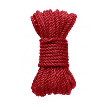 Zacht en Soepel Bondagetouw - Rood - 5 meter