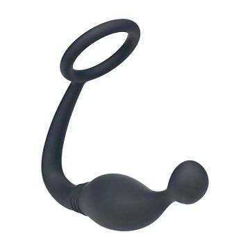 Cockring met Prostaatstimulator - L