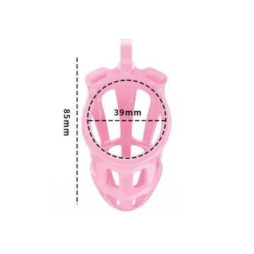 Peniskooi P-Cage PC02 Maat S - Roze