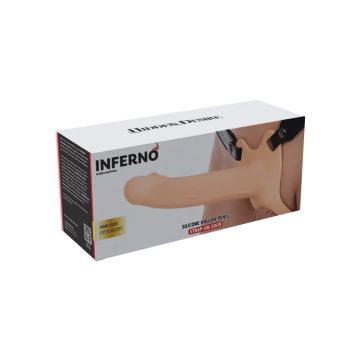 Holle Penis Strap-on 18cm - Huidskleur