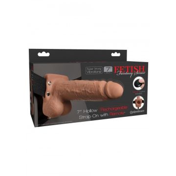 Holle Strap-On Dildo met Afstandsbediening - 18 CM