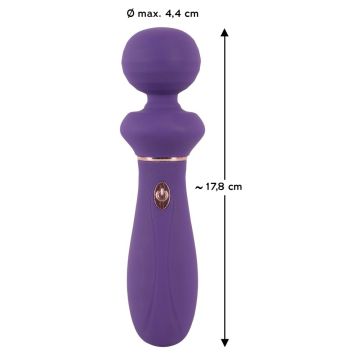 Oplaadbare Wand Vibrator - Paars