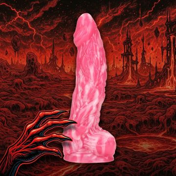 Monster Dildo Imp Demon - Rood