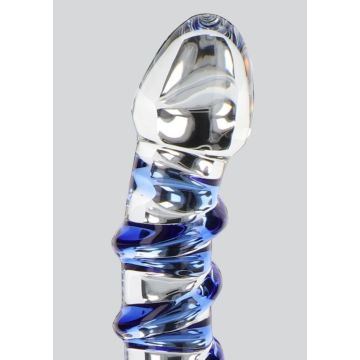 Glazen Dildo G-spot Gemstone