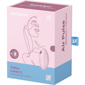 Satisfyer Vulva Lover Clitoris Stimulator - Roze