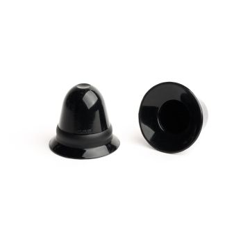 Super Silicone Tepelzuigers Large - Zwart