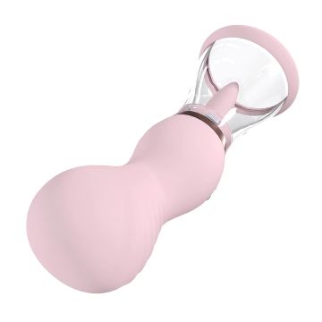 Oplaadbare Borst en Vulva Pomp Roze - Sensual