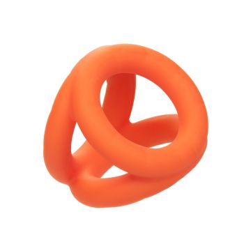 Cockring Alpha Tri-Ring - Oranje