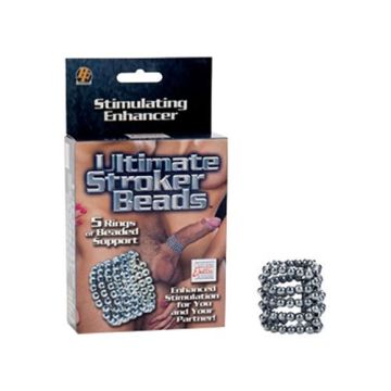 Penisring met kralen ketting