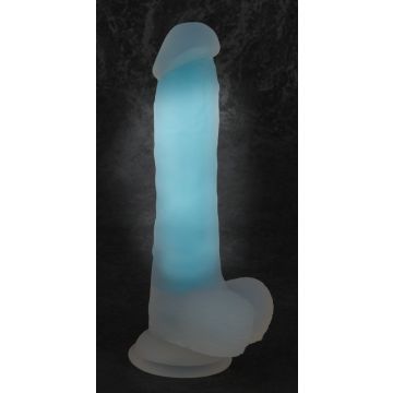 Anaal Dildo met Zuignap - Glow in the Dark