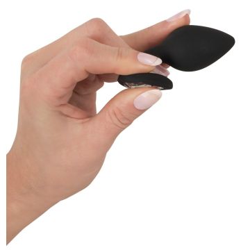 Siliconen Buttplug met Hart