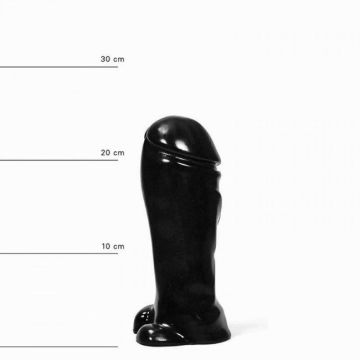 Dikke Zwarte Realistische Dildo 22 cm