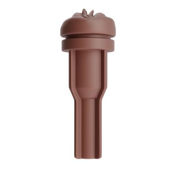 Siliconen Sleeve voor Autoblow AI Vagina -  Bruin