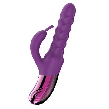 Rabbit Vibrator Swirl - Paars