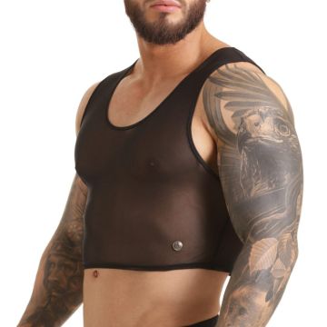 GIGO Clandestine Crop Top - Zwart