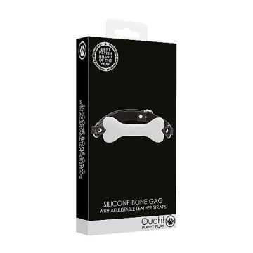 BallGag Puppy Play - Wit